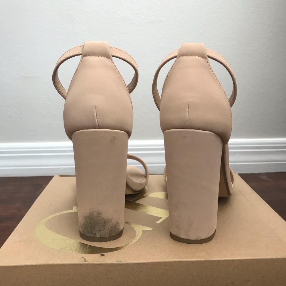 Charlotte Russe Nude Heels - Picture 3 of 6